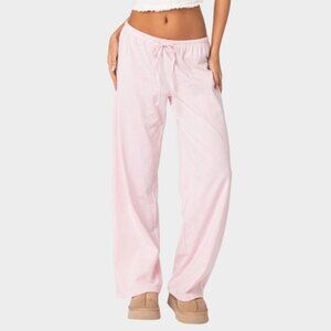 NWT Edikted Olivia Striped Loose Fit Pants